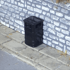 Gaugemaster GM464 Litter Bins (Pack of 3) - OO/4mm/1:76