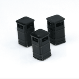 Gaugemaster GM464 Litter Bins (Pack of 3) - OO/4mm/1:76