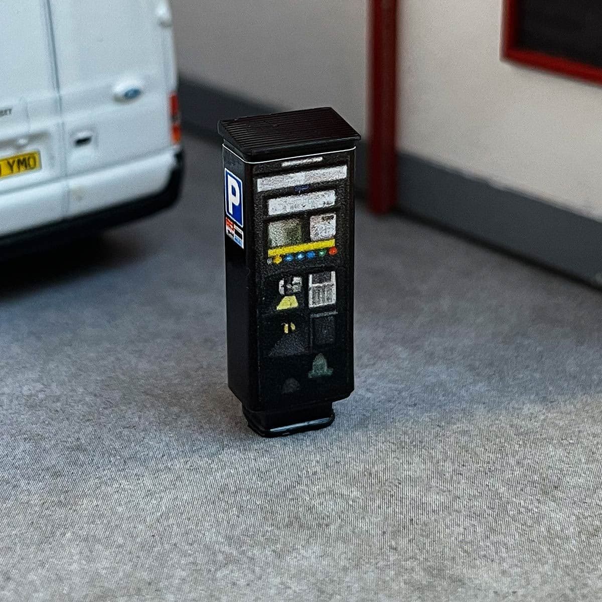 Gaugemaster GM472 Pay & Display Car Park Ticket Machines (Pack of 2) - OO/4mm/1:76