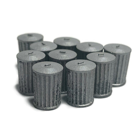 Gaugemaster GM494 Traditional Dustbins (Pack of 10) - OO/4mm/1:76