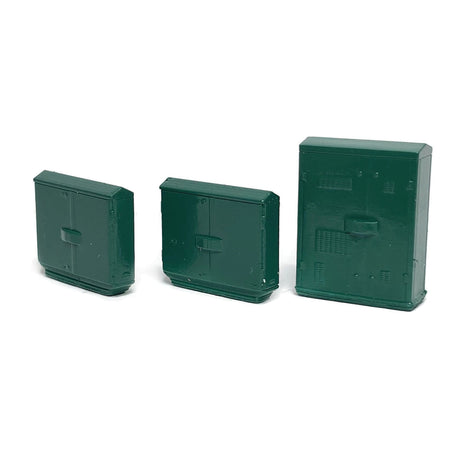 Gaugemaster GM496 Telecoms Cabinets (Pack of 3) - OO/4mm/1:76