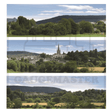 Gaugemaster GM708 Town Scene (Large Backscene) OO