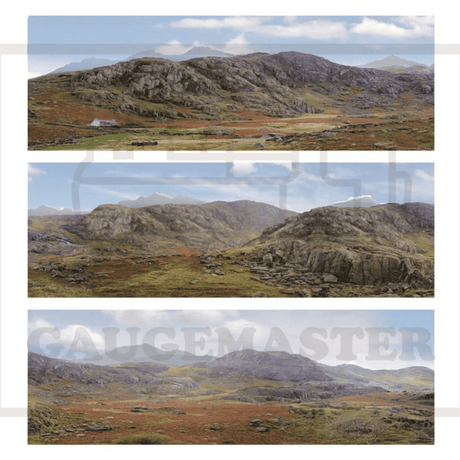 Gaugemaster GM710 Mountains Scene (Large Backscene) OO/HO