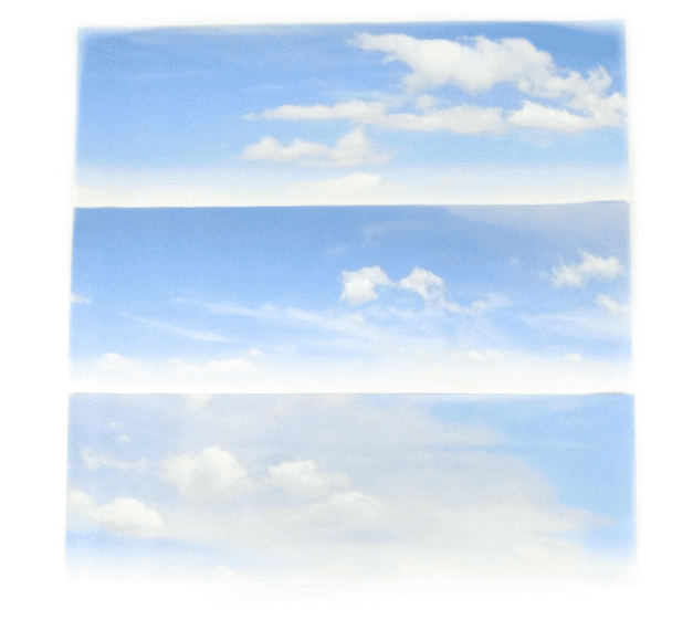 GM755 CLOUDY SKY SMALL PHOTO BACKSCENE (1372X152MM)