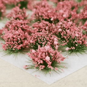 HP001 Small Rose Pink Flower Tufts Handy Pack