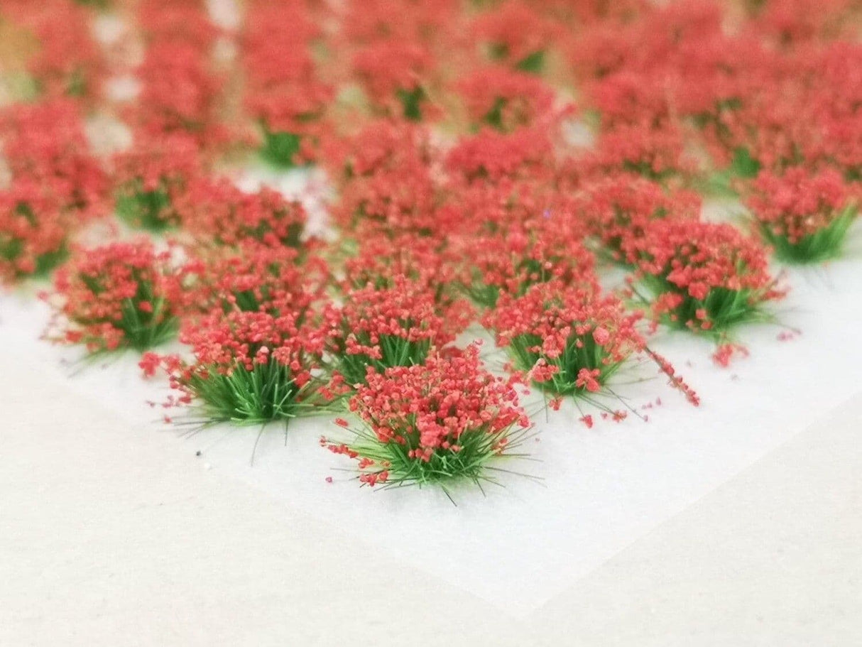 HP004 Small Red Poppy Flower Tufts - Handy Pack