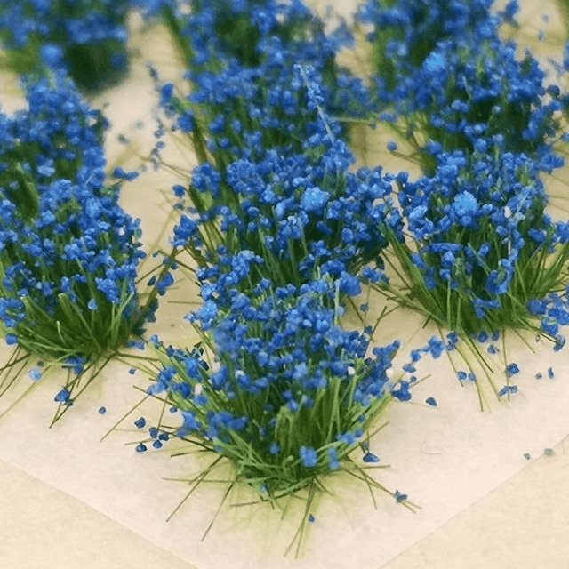 HP007 Medium Bluebell Flower Tufts - Handy Pack