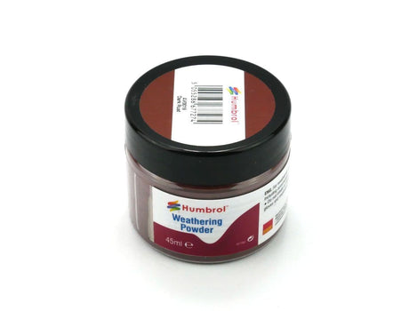 Humbrol AV0019 Weathering Powder Dark Rust - 45ml
