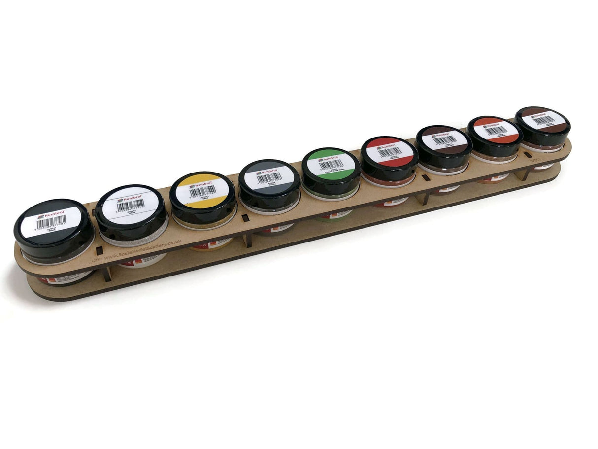 Humbrol Weathering Powders 9 Pack With Free Stand