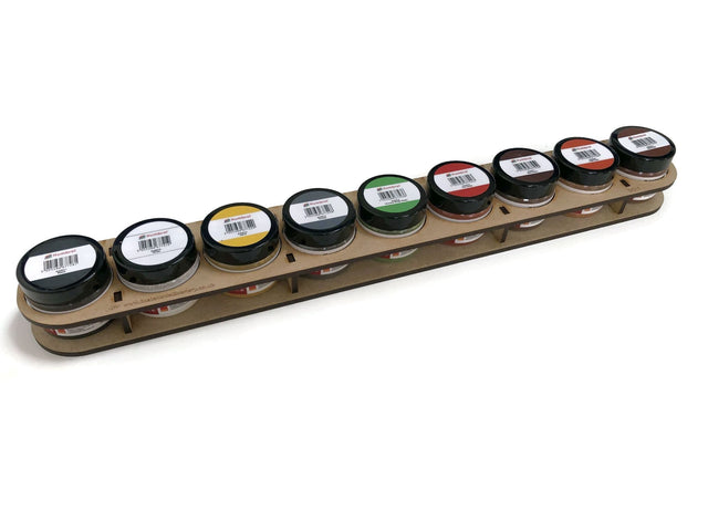 Humbrol Weathering Powders 9 Pack With Free Stand