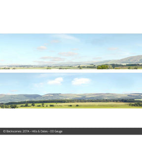 ID Backscenes 207A Hills & Dales OO/HO 15" Backscene (1)