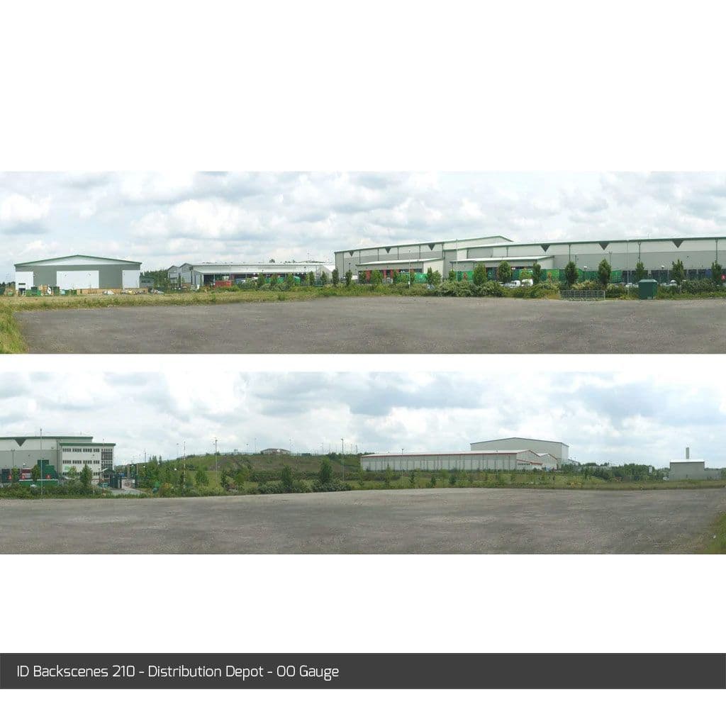ID Backscenes 210 Distribution Centre OO/HO 15" Backscene