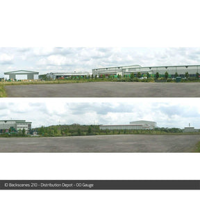 ID Backscenes 210 Distribution Centre OO/HO 15" Backscene