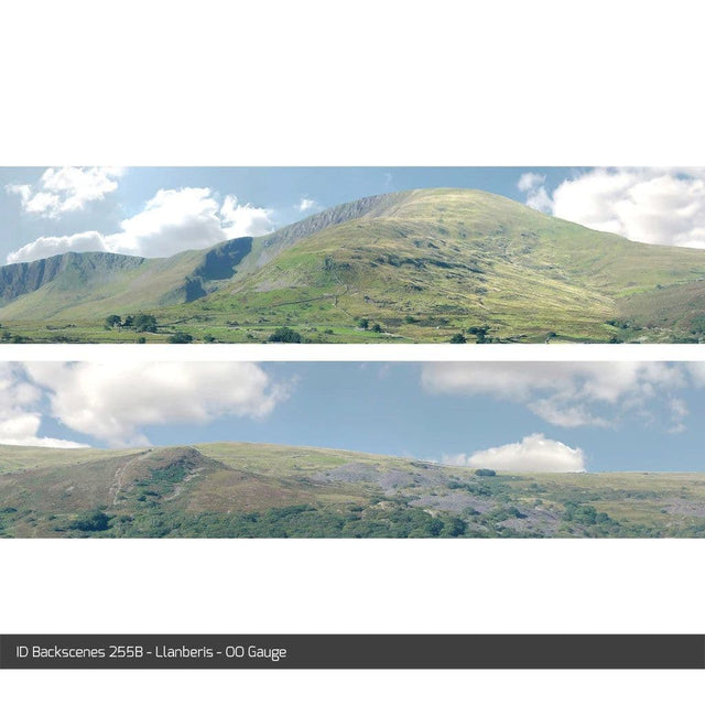 ID Backscenes 255B Llanberis OO/HO 15" Backscene
