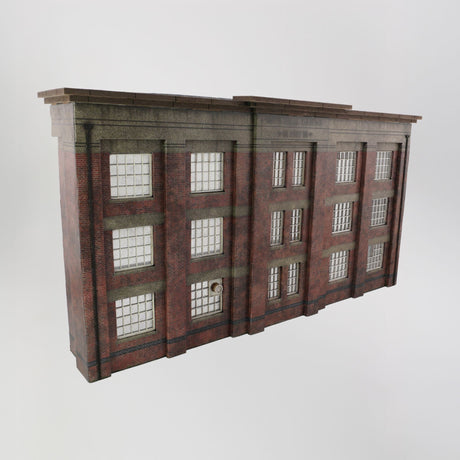 KX001-OO Low Relief 1930s Factory - OO/4mm/1:76
