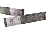 KX004-OO 6ft Old Stone Wall & Gates OO/4mm/1:76