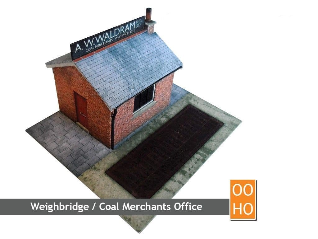 KX020-OO Weighbridge - Coal Merchants Office OO/HO Scale