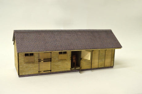 KX034-OO Laser Cut Delamere Stables OO/4mm/1:76