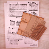 KX054-OO Tony's Cart Shed & Store - OO/4mm/1:76