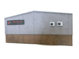 KX061-OO Low Relief Modern Industrial Unit Rear Wall - OO / 4mm / 1:76