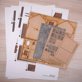 KX066-OO Period Terraced Shop (Full Kit) - OO/4mm/1:76