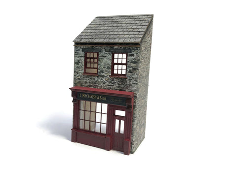 KX069-OO Low Relief Period Terraced Shop - OO/4mm/1:76