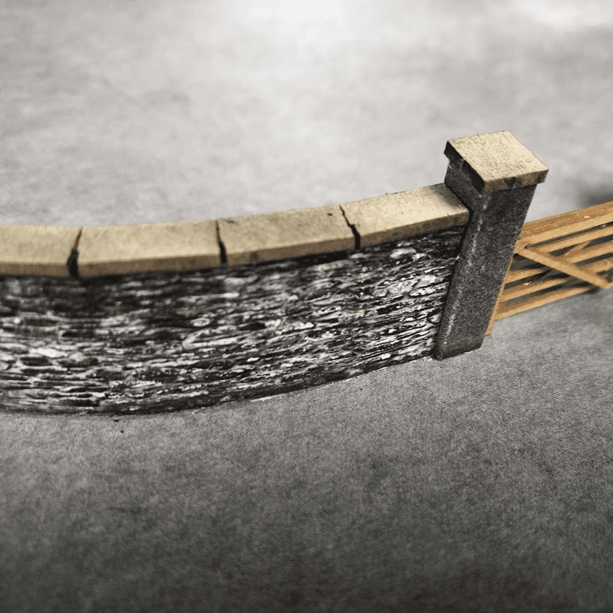 KX072-OO Flexible 5ft Wall (Choice of Finishes) - Builds 1.6m - OO/4mm/1:76