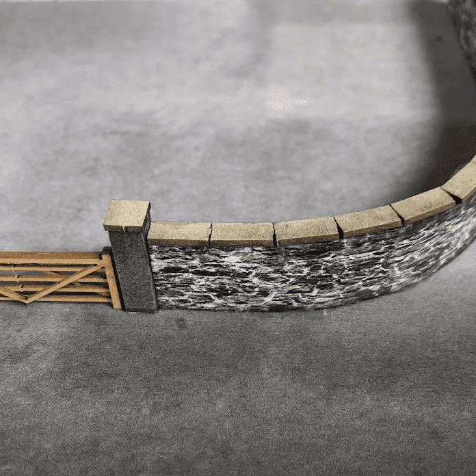 KX072-OO Flexible 5ft Wall (Choice of Finishes) - Builds 1.6m - OO/4mm/1:76