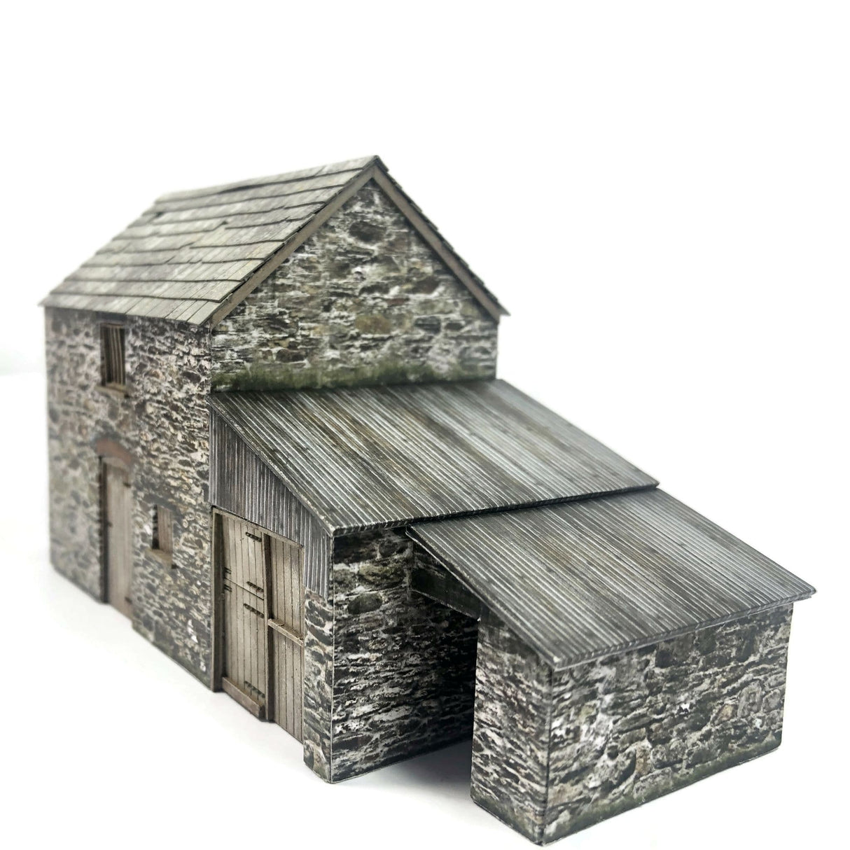 KX084-OO "Polsue" Barn/Stores & Workshop - OO/4mm/1:76