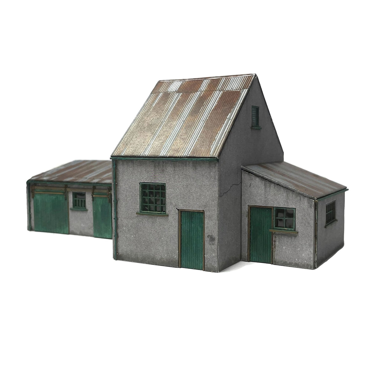 KX094-OO Stoney's Workshops (Set of 3 Buildings) - OO / 4mm / 1:76