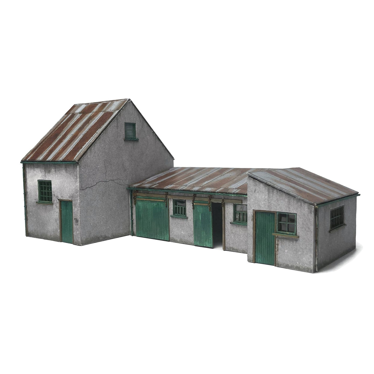 KX094-OO Stoney's Workshops (Set of 3 Buildings) - OO / 4mm / 1:76
