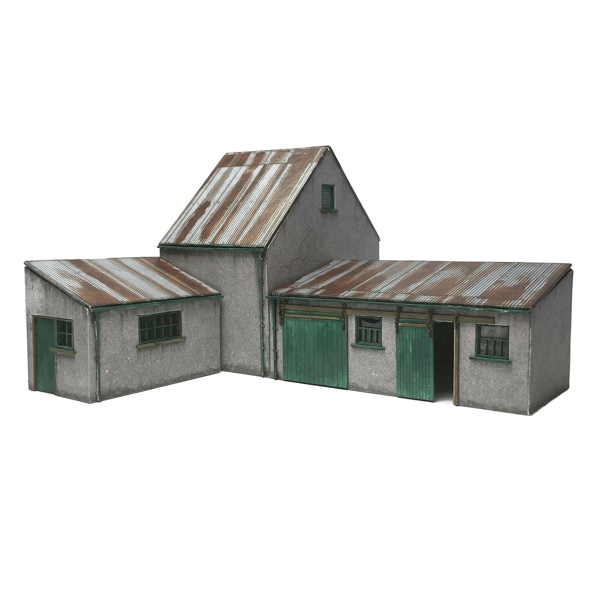 KX094-OO Stoney's Workshops (Set of 3 Buildings) - OO / 4mm / 1:76
