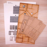 KX094-OO Stoney's Workshops (Set of 3 Buildings) - OO / 4mm / 1:76