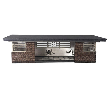 KX097-OO 1930's Art Deco Bus/Tram Shelter - OO / 4mm / 1:76