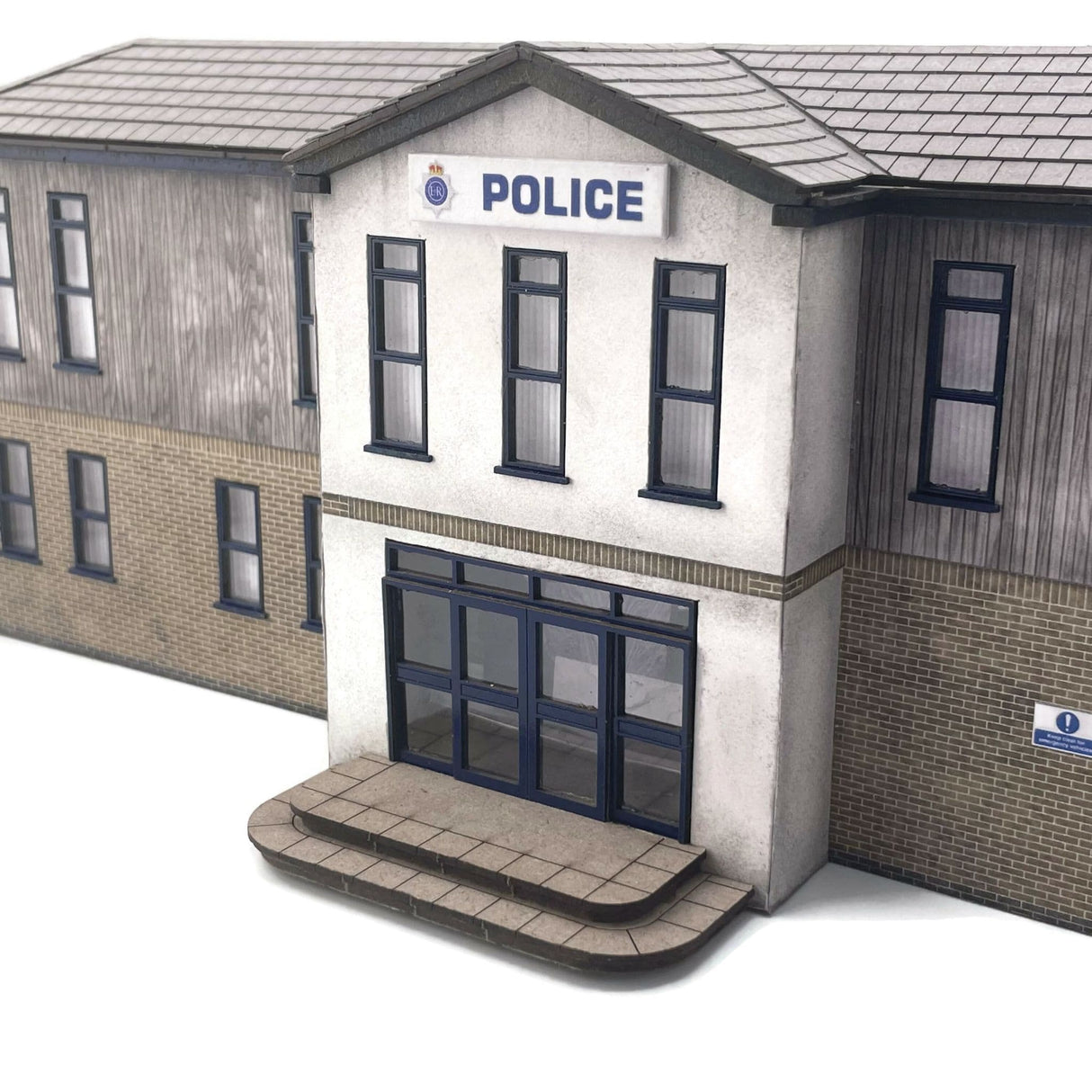 KX109-OO Low Relief Police Station - OO/4mm/1:76