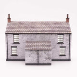 KX116-OO Low Relief Workers Cottages (Backs) - OO/4mm/1:76