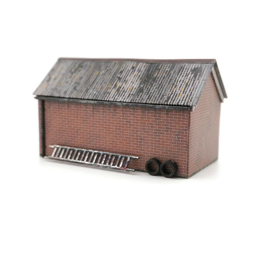 KX117-OO 1960's Domestic Garage - OO/4mm/1:76