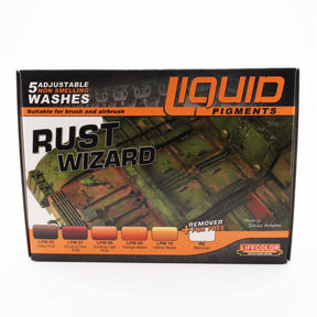 LifeColor Liquid Pigments Rust Wizard Set (22ml x 6)