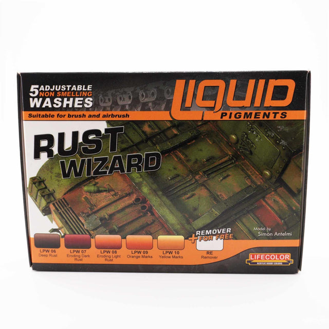 LifeColor Liquid Pigments Rust Wizard Set (22ml x 6)