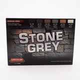 LifeColor Stone Grey Set Acrylic Paints (22ml x 6)