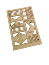 LX001-2-3-OO Laser Cut Gates Multi Pack OO/4mm/1:76