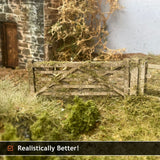 LX001-OO Laser Cut Five Bar Gates & Posts (Pack Of 3) OO/4mm/1:76