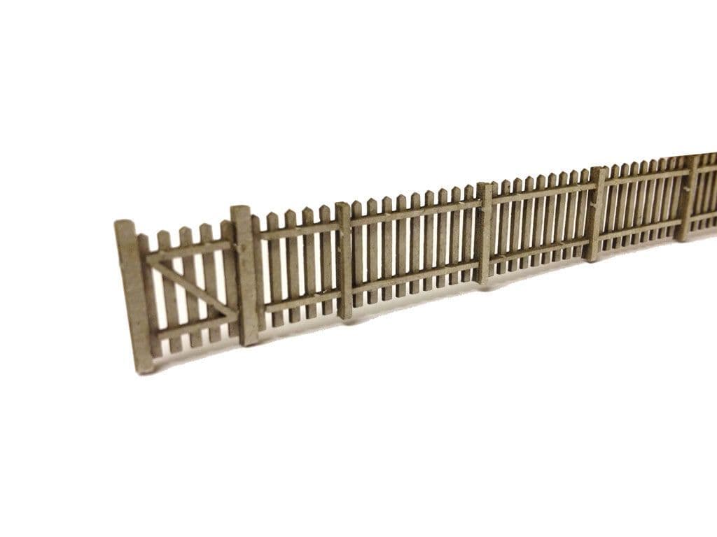 LX004-OO Laser Cut 4ft Garden Fencing OO/4mm/1:76