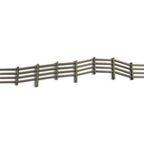 LX006-O Laser Cut 4ft Post & Rail Lineside Fencing O/7mm/1:43