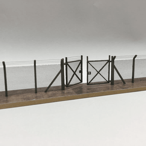 LX007-N-B Laser Cut Chain Link Security Fencing (Straight Posts) N/2mm/1:148