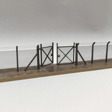 LX007-OO Laser Cut Chain Link Security Fencing OO/4mm/1:76
