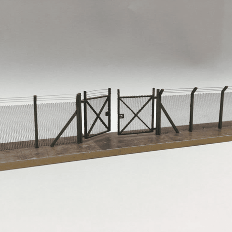 LX007-OO Laser Cut Chain Link Security Fencing OO/4mm/1:76