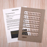 LX009-OO Laser Cut Concrete Marker Posts (Fire Hydrant, Gas, Water Etc) Pack of 60 OO/4mm/1:76