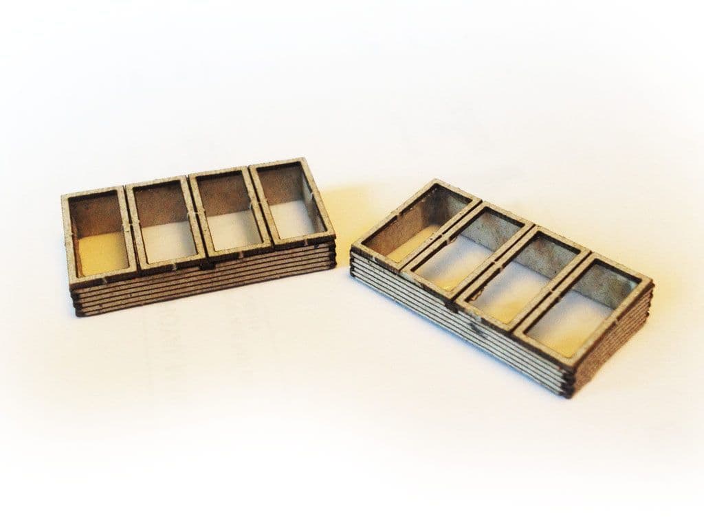 LX016-OO Laser Cut Greenhouse & Cold Frames OO/4mm/1:76