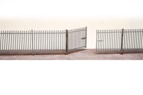 LX017-50 Laser Cut 2m Palisade Security Fencing & Gates 1:50
